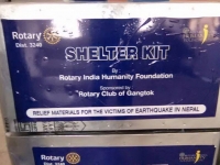 Shelter Kits Gifted To Nepal Earthquake Victims May 2015