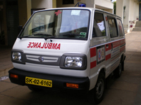 Rotary S Ambulance For The Victimes Of Road Traffic Accidents